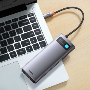 هاب 9 پورت باسئوس USB-C مدل WKWG060013